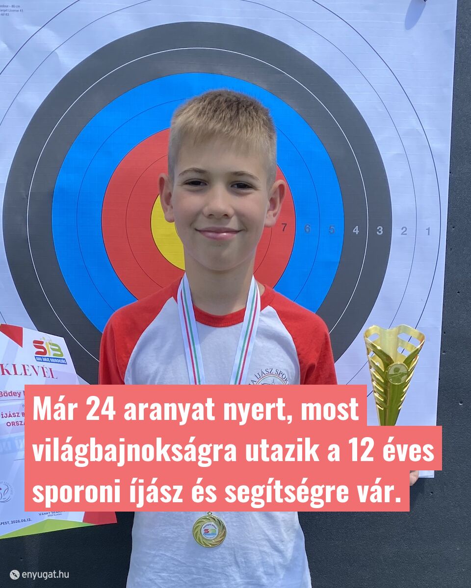 Bödey Marcell az Alpokalja Íjász Sportegyesület tehetsége, aki három éve még csak egy sportágválasztón próbálta ki magát, augusztus végén pedig már a világ legjobb fiatal íjászai között indul Szilvásváradon.
#
➡ link a bióban